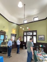 Interior of Minersville Station 